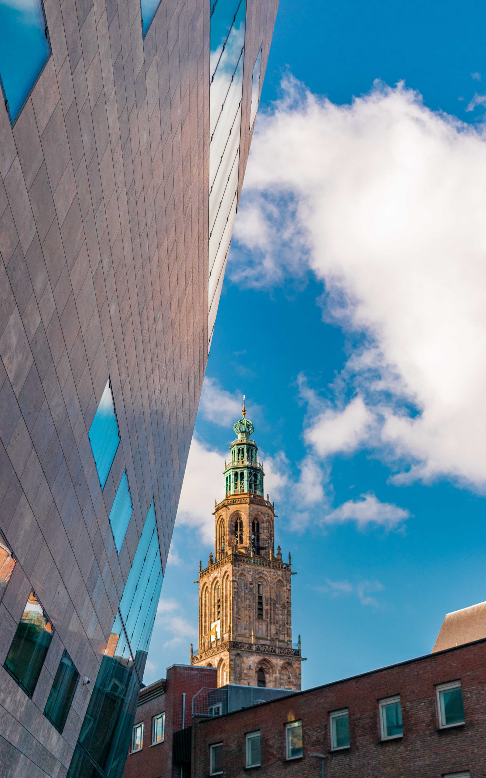 groningen forum and martini tower
